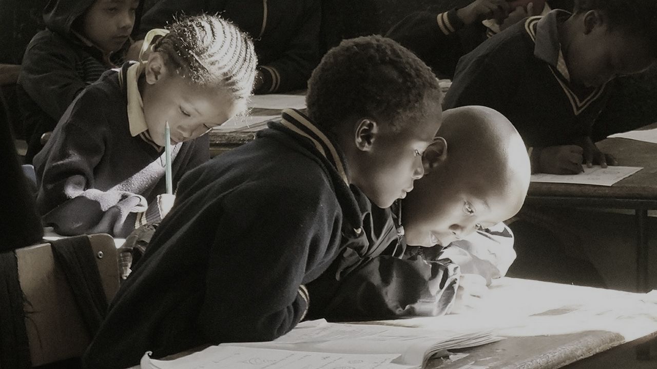 Students in classroom